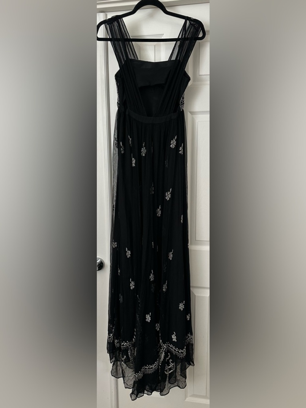 Free People Twilight Dreams Maxi Gown black size 2 - Picture 5 of 13
